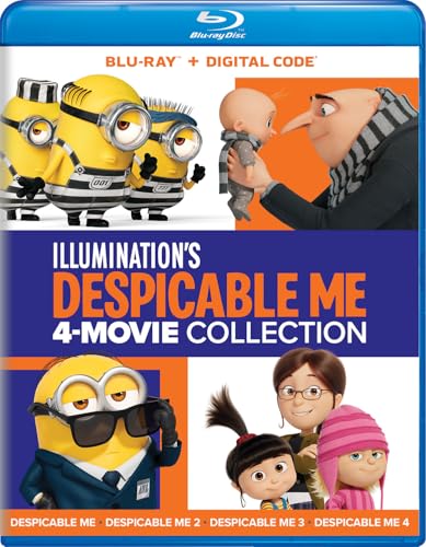 Illumination's Despicable Me 4-Movie Collection - Blu-ray + Digital