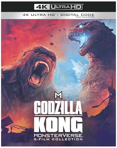 Godzilla/Kong 5-Film Collection (4K Ultra HD + Digital)
