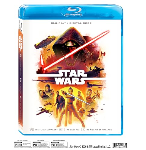 Star Wars: Sequel Trilogy (3 Discs) - Blu-Ray + Digital