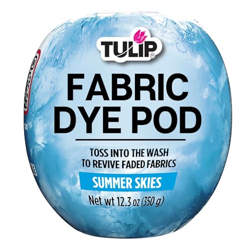 Tulip Fabric Dye Pod Summer Skies (Aqua), Dye for Washing Machines