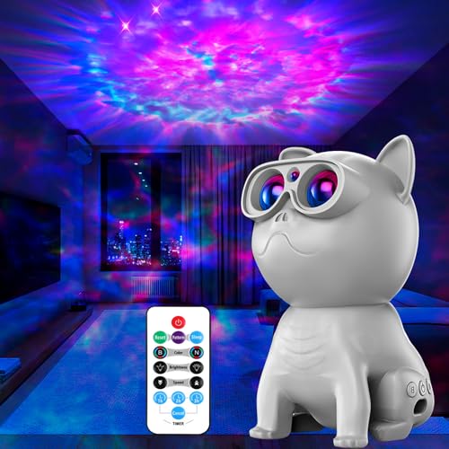 Pedica Galaxy Projector for Bedroom, Night Light for Kids, Nebula Ceiling Galaxy Light Projector with Timer and Remote, Gifts for Birthday, Christmas (Oval)