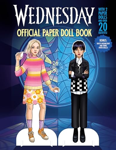 Wednesday: Official Paper Doll Book