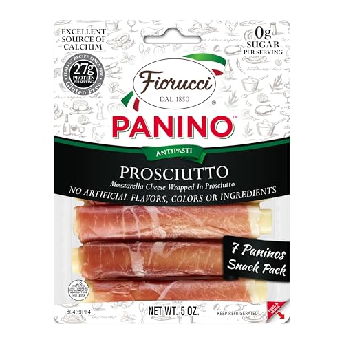 FIORUCCI Panino, Prosciutto & Mozzarella, 5 OZ