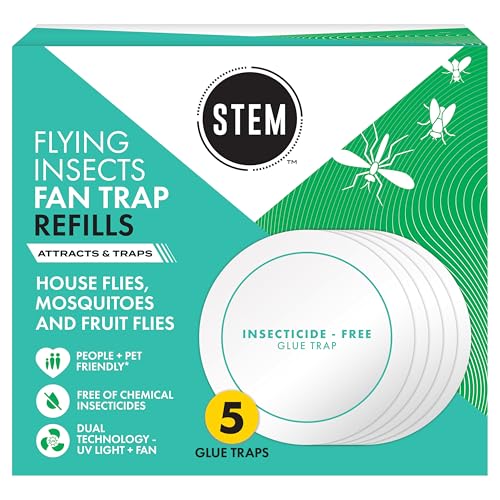STEM Flying Insect Fan Trap Glue Reﬁll Pads, 5 Count