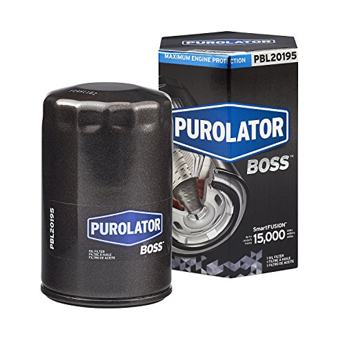 Purolator PBL20195 PurolatorBOSS Maximum Engine Protection Spin On Oil Filter Compatible With Ford F-150, Ranger, Taurus, Mustang, Jeep Liberty, Grand Charokee, Chrysler PT Cruiser and Mazda CX-9