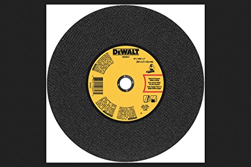 DEWALT Chop Saw Wheel, General Purpose, 14-Inch x 7/64-Inch x 1-Inch (DWA8011)