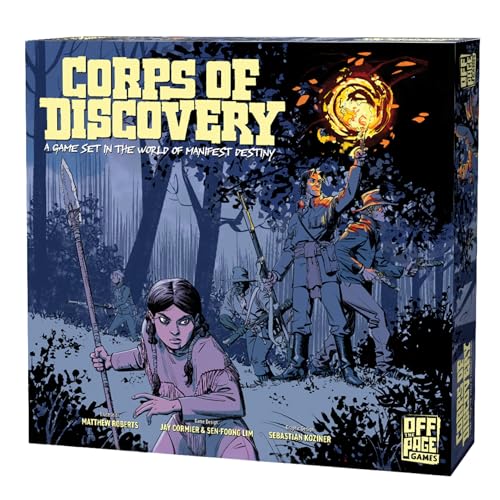 Corps of Discovery – Cooperative Adventure Board Game by Off the Page Games | 1–4 Players | Ages 14+ | 45–75 Min - Origins Award Nominee