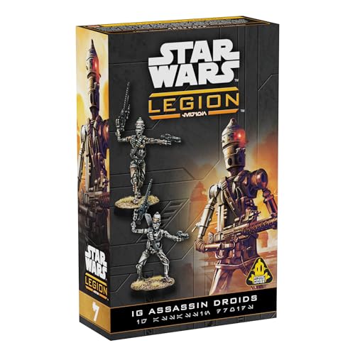 Asmodee Star Wars: Legion IG-Series Assassin Droids Expansion - Tabletop Miniatures Game, Strategy Game for Kids and Adults, Ages 14+, 2 Players, 3 Hour Playtime