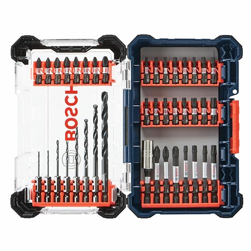 BOSCH DDMSD40-40 pc. Driven Impact Screwdriving and Drilling Custom Case Set