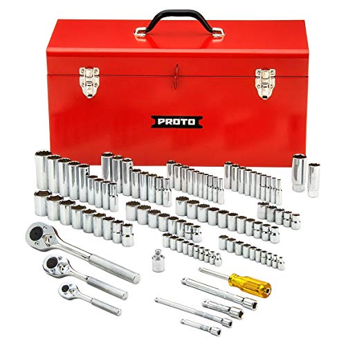 1/4", 3/8" & 1/2" Drive 101 Piece Socket Set