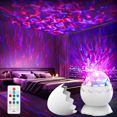 Proran Galaxy Projector for Bedroom, Nebula Galaxy Night Light Projector with Timer and Remote,Gift for Kids Adults for Ceiling,Birthdays,Christmas,Valentine's Day