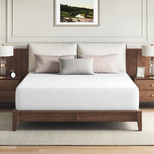 Novilla 14 inch Full Memory Foam Mattress, Gel Memory Foam Mattress for Cooling Night Sleep & Pressure Relief, CertiPUR-US Certified