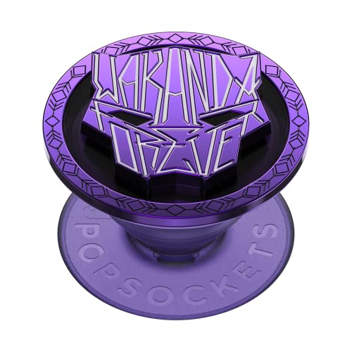 ​​​​PopSockets Phone Grip with Expanding Kickstand, Adhesive Grip, Enamel - Wakanda Forever