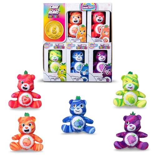 Micro Teenies Care Bears Fruit Friends 5-Pack