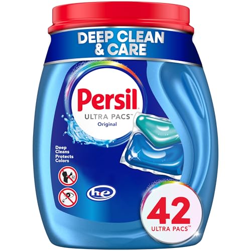 Persil Ultra Pacs Original Everyday Clean Laundry Detergent, 42 count
