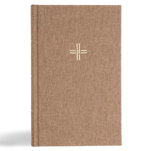 CSB Single-Column Personal Size Reference Bible, Brown Cloth Over Board, Black Letter, Presentation Page, Cross-References, Footnotes, Full-Color Maps, Easy-to-Read Bible Serif Type