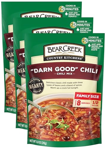 Bear Creek Soup Mix, Darn Good Chili, 8.8 Ounce (Pack of 3)