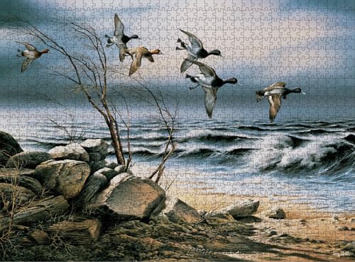 Buffalo Games - Terry Redlin -Bluebill Point - 1000 Piece Jigsaw Puzzle for Adults -Challenging Puzzle Perfect for Game Nights - Finished Size is 26.75 x 19.75