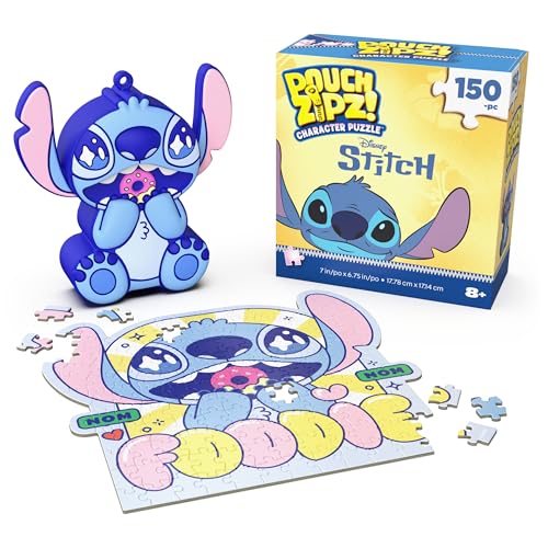 Spin Master Games Pouch Zipz Disney's Stitch Micro Puzzle