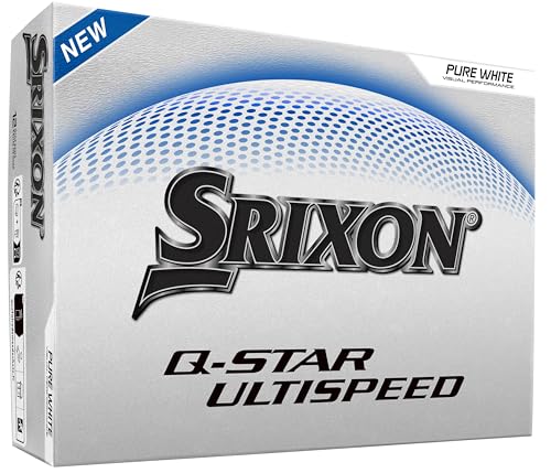 Srixon Q-Star Ultispeed Golf Balls, White
