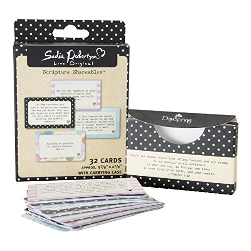 Scripture Shareables-32 Cards w/Carrying Case-Live Original