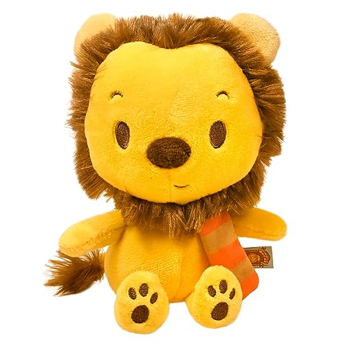Kids Preferred Harry Potter Gryffindor Lion Plush Stuffed Animal with Embroidered Details and Red and Gold Stripped Scarf Hogwarts House Collectible for Babies, Toddlers, and Kids 6 Inches
