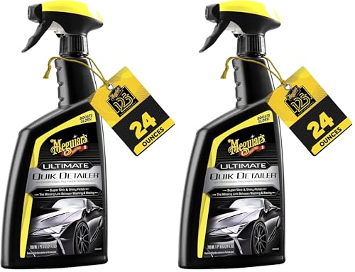 Meguiar's Ultimate Quik Detailer - 24 Oz Spray Bottle (Pack of 2)