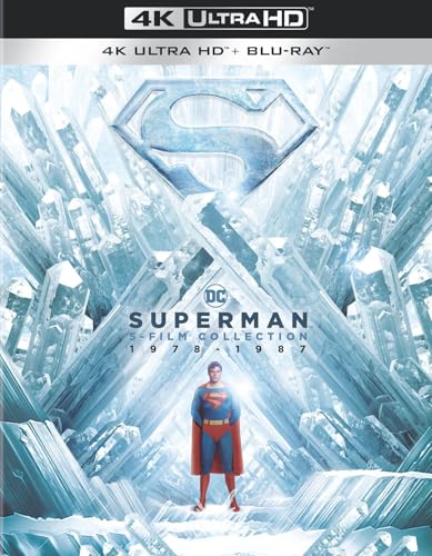 Superman 5-Film Col: I, II, II Donner Cut, III, IV (4K Ultra HD +BD)
