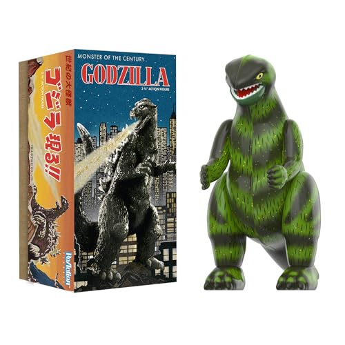 Super7 Reaction Figure Toho Godzilla (Marusan Tin) - 3.75" Toho Godzilla Action Figure - Classic Movie Collectibles and Retro Toys