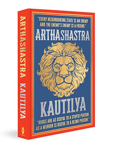 Arthashastra by Kautilya (Deluxe Edition) – English / Book of Ancient Indian Economic Concepts / Explore Indian Political Theory/ Philosophy /Financial and