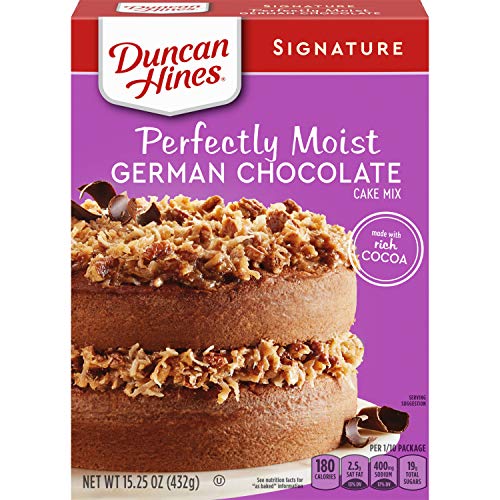 Duncan Hines German Chocolate Cake Mix, 15.25 oz.