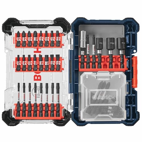 Bosch SDMSD45 45 pc. Driven Impact Screwdriving Custom Case Set