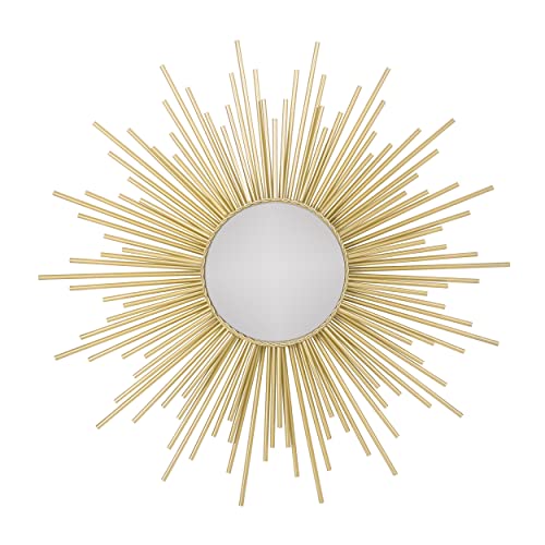 Henton Sunburst Wall Mirror - Gold