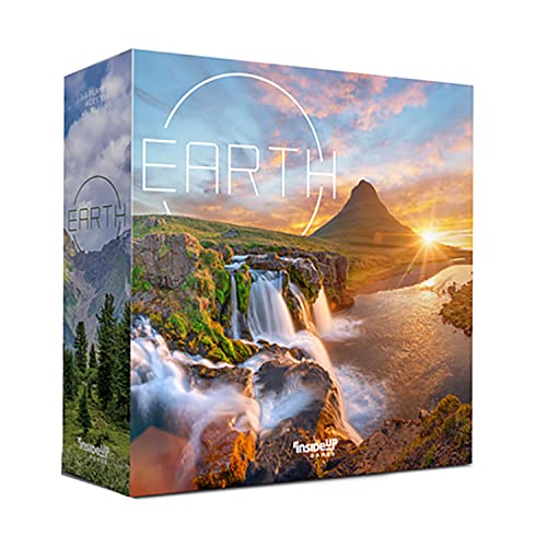 Inside Up Games Earth | Board Game of The Year 2023 | Ecosystem Building, Card Drafting, Action Selection | Create Amazing Natural Synergies | 1 to 6 Players | 45 to 90 Minute | Age 13+