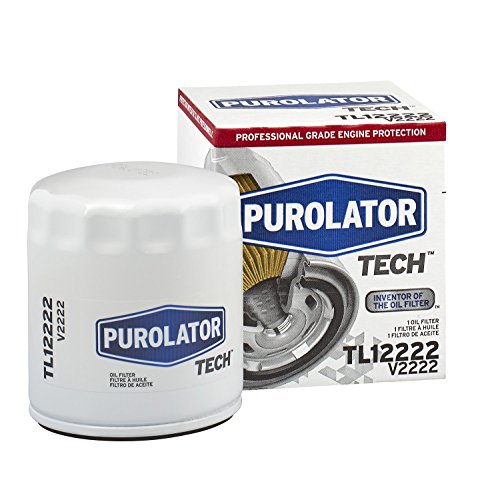 Purolator TL12222 PurolatorTECH Spin On Oil Filter Compatible With Ram 1500, Chevrolet Silverado 1500, Silverado 2500 HD, Jeep Compass, Cherokee, Patriot and GMC Sierra 1500