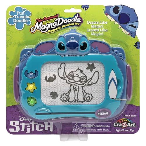 Stitch Travel Magna Doodle Magnetic Drawing Board, Lilo and Stitch Kids Toy Gift by CRA-Z-Art