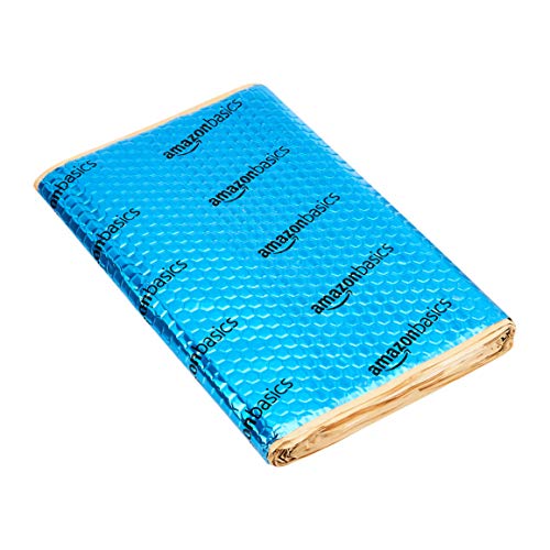 Amazon Basics Car Sound Deadening Mat, 18" x 32", 9-Piece, Noise and Heat Insulation, Vibration Dampening, 0.1-inch Thick