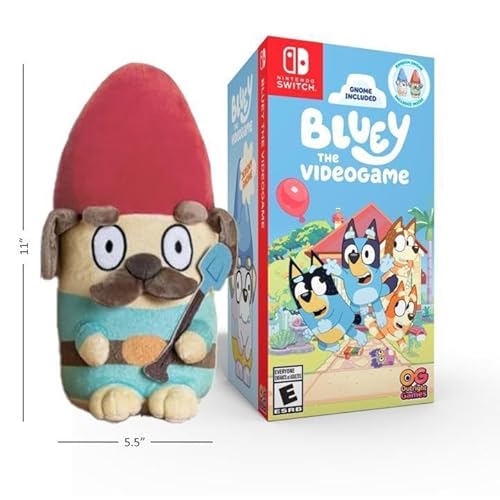 Bluey: The Videogame - Amazon Exclusive Plush Bundle - Nintendo Switch