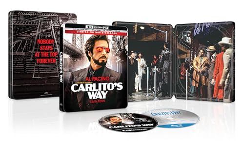 Carlito's Way - Limited Edition Anniversary Steelbook (4K Ultra HD + Blu-ray + Digital)