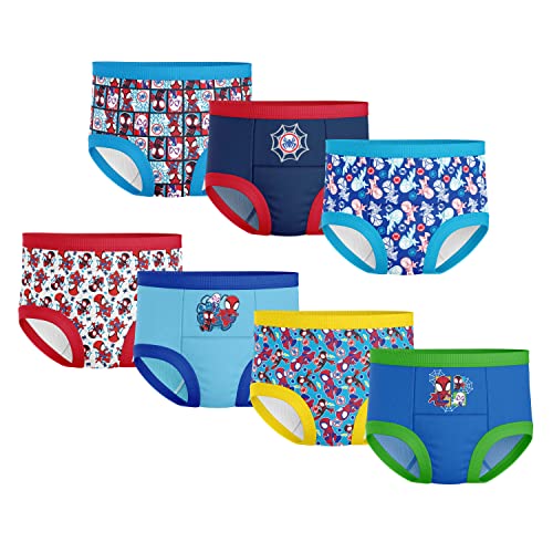 Superhero 7PK-10PK Potty Training Pants with Success Chart & Stickers with Spiderman, Hulk & more sizes 18M, 2T, 3T, 4T