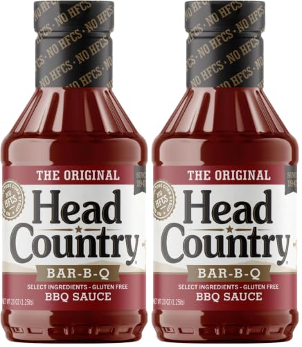 Head Country Bar-B-Q Sauce, Original Flavor, 20 oz (Pack of 2)