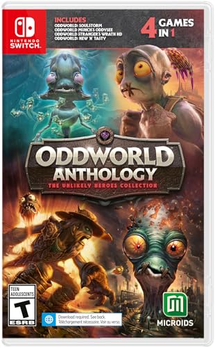 Oddworld Anthology: The Unlikely Heroes Collection - Nintendo Switch