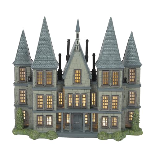 Department 56 Harry Potter Village Malfoy Manor Lit Building, 8 Inch, Multicolor