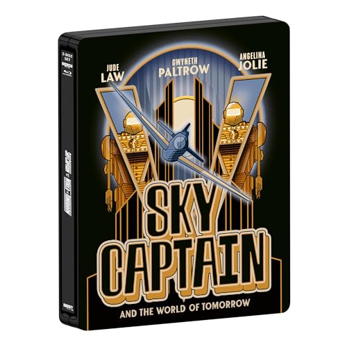Sky Captain and the World of Tomorrow - Limited Edition Steelbook 4K Ultra HD + Blu-ray [4K UHD]