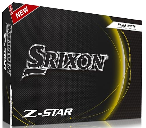 Srixon Z-Star Golf Balls, Z-Star 8, White