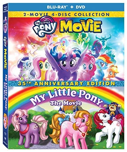 My Little Pony: The Movie 35Th Anniversary Edition: 2-Movie 4-Disc Collection - DVD, BLURAY