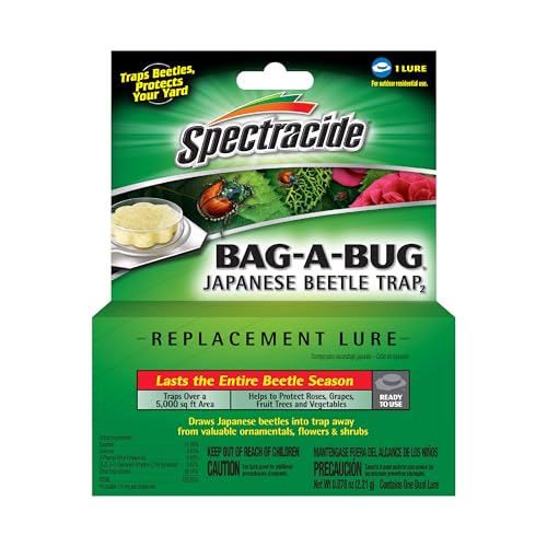 Spectracide Bag-A-Bug Japanese Beetle Trap Replacement Lure 1 Count, Lure Refill