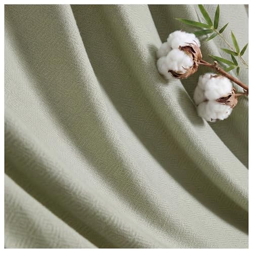 Madison Park Twin Size Blanket, 70% Rayon Bamboo-Based, 30% Cotton, Breathable for Hot Sleepers Menopause, Ultra Soft and Snag-Resistant, Summer Blanket for Bed or Couch, Twin 66"x90", Sage Green