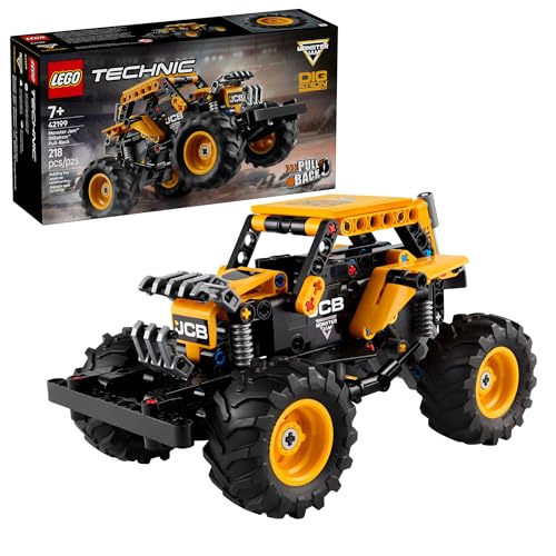 LEGO Technic Monster Jam DIGatron Pull-Back Monster Truck Toy - Building Toy for Kids, Boys and Girls, Ages 7+ - Creative Gift Idea for Lovers of Trucks - 42199