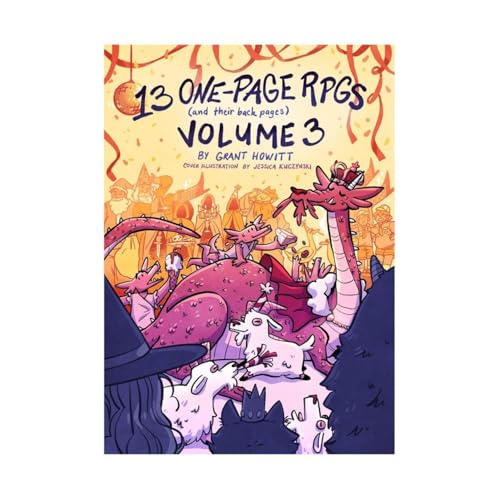 One Year of One-Page RPGs: VOLUME THREE (2024): 3